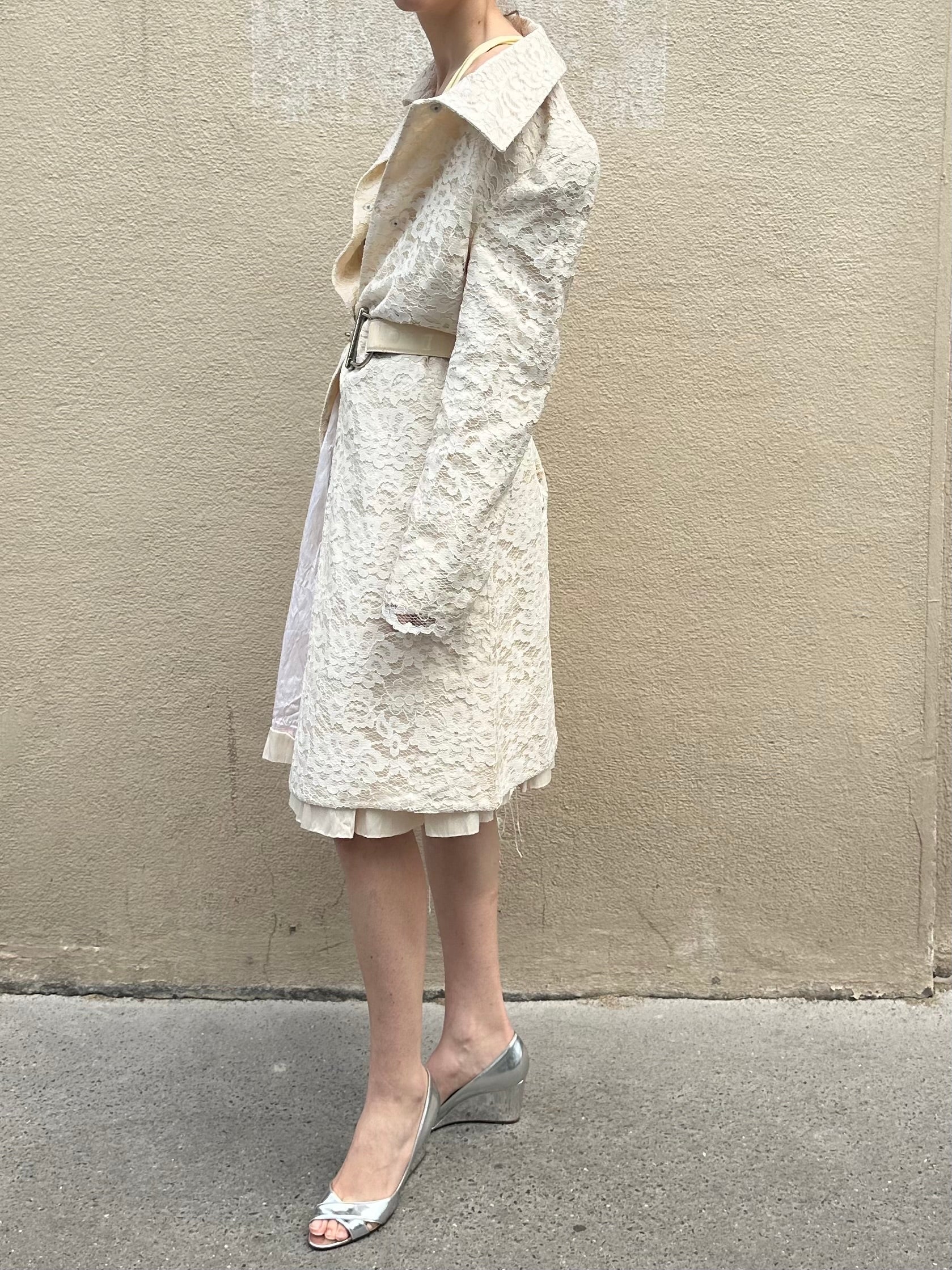 ANNA MOLINARI LACE COAT