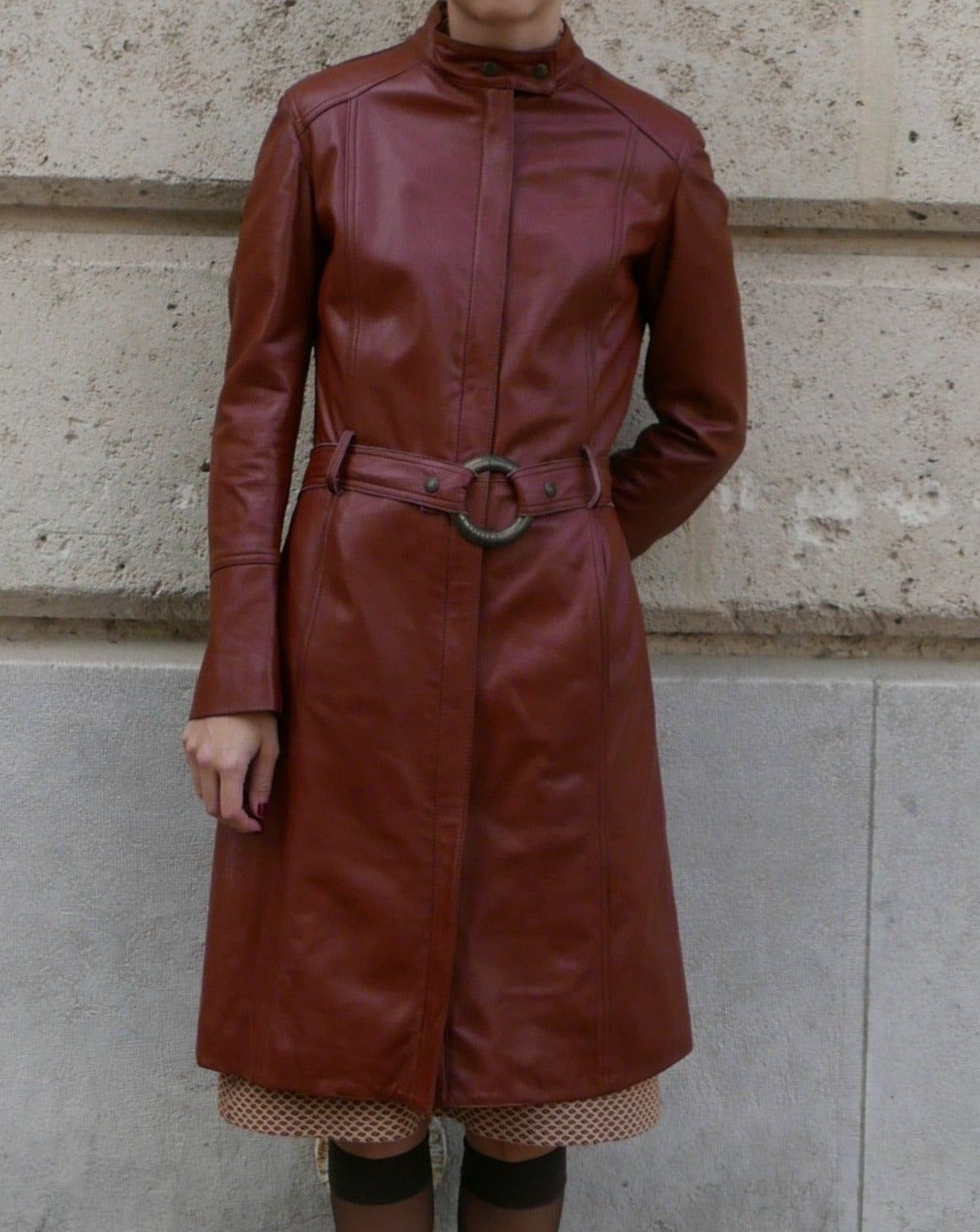 FIORUCCI LEATHER COAT