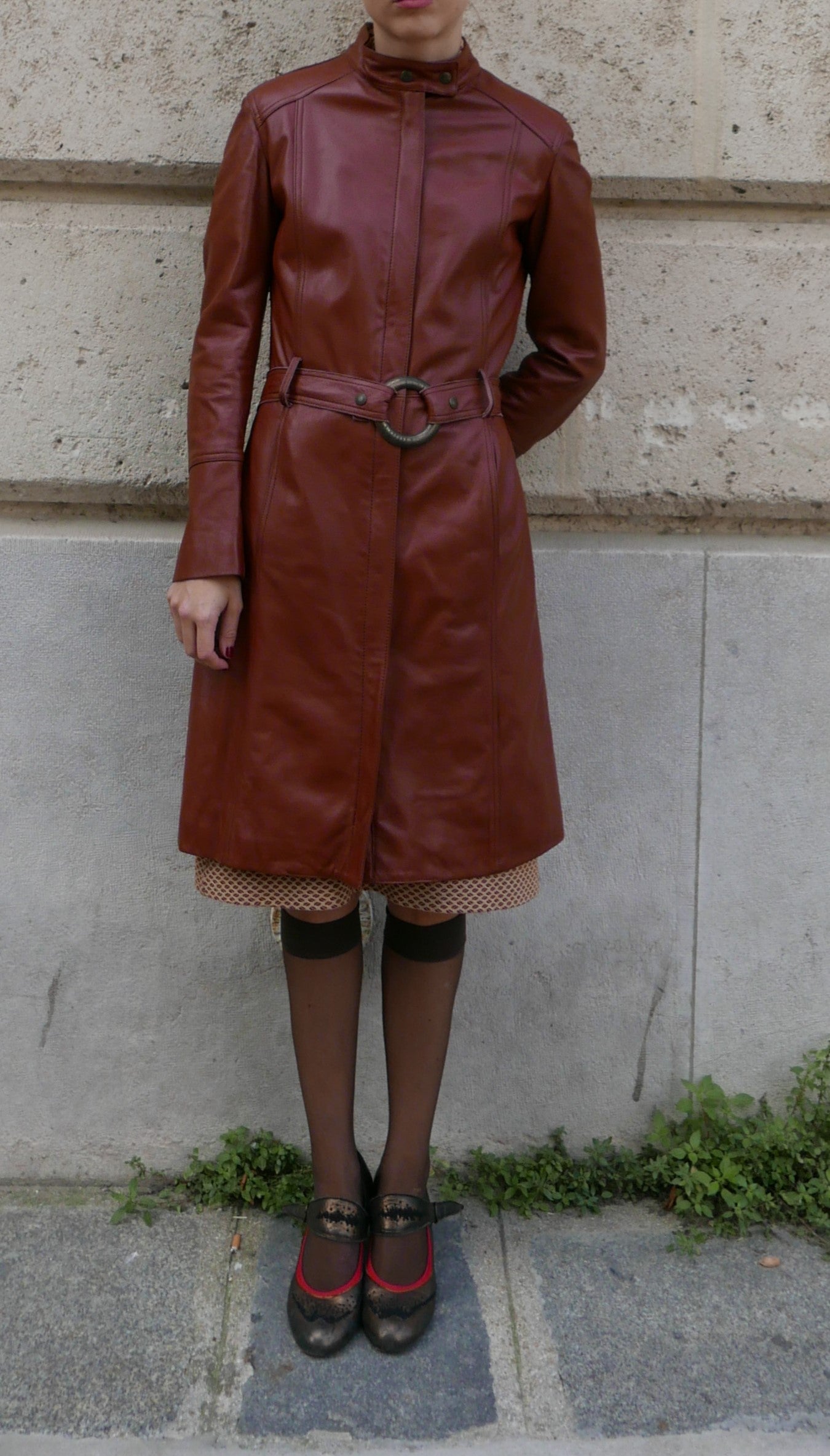 FIORUCCI LEATHER COAT