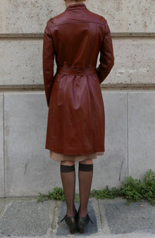 FIORUCCI LEATHER COAT