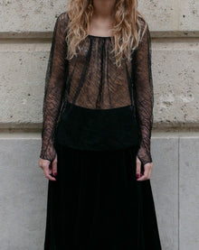 SAINT LAURENT LACE TOP