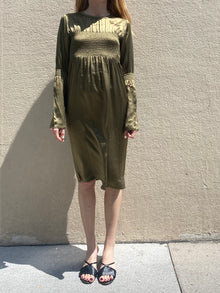 MARGIELA RENAISSANCE KHAKI DRESS