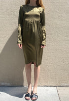 MARGIELA RENAISSANCE KHAKI DRESS