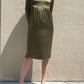 MARGIELA RENAISSANCE KHAKI DRESS