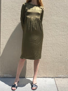 MARGIELA RENAISSANCE KHAKI DRESS