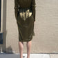 MARGIELA RENAISSANCE KHAKI DRESS