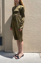 MARGIELA RENAISSANCE KHAKI DRESS