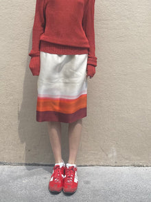 PRADA GRADIENT SKIRT