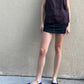 AKRIS PURPLE SILK TOP