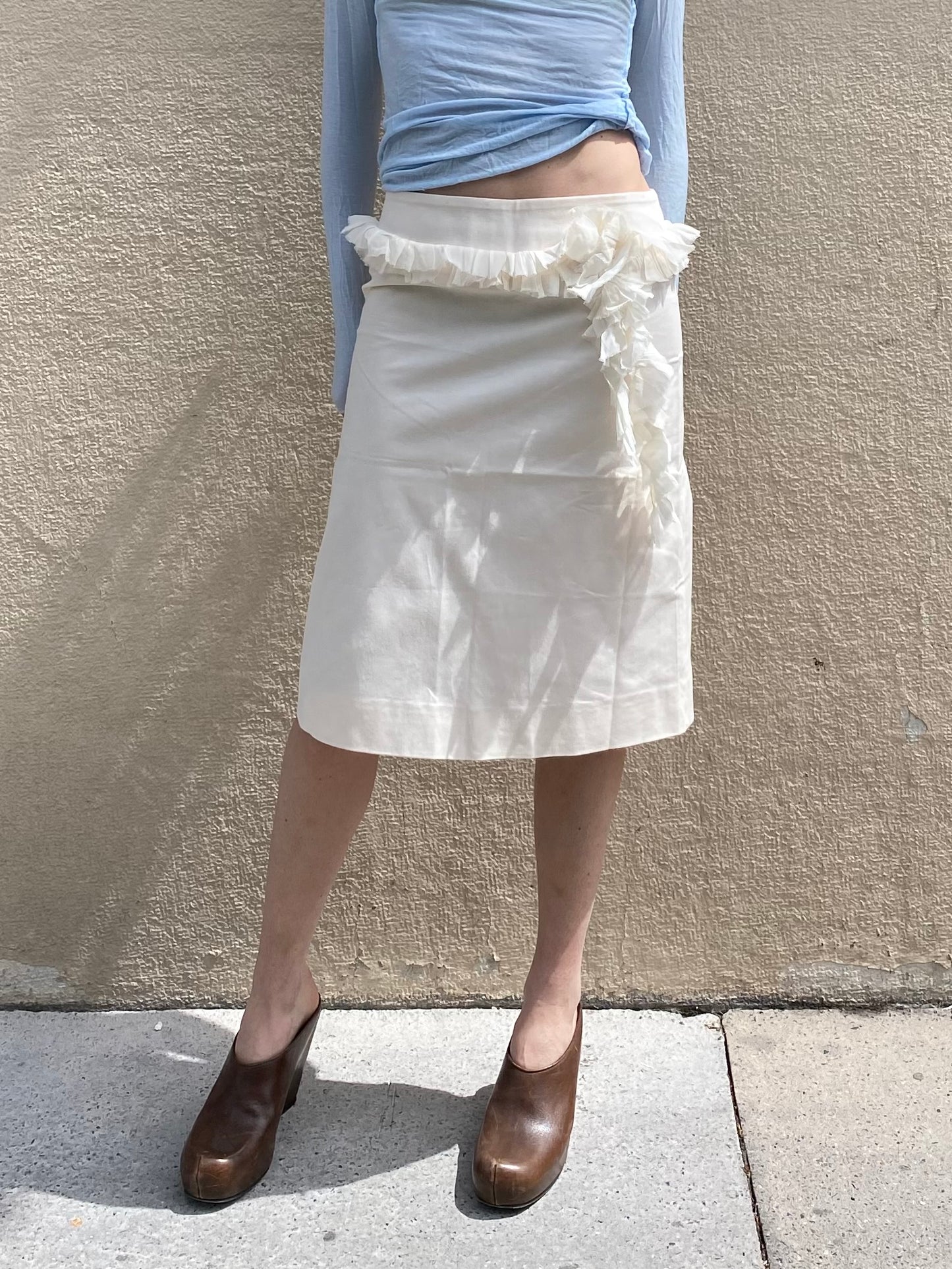 CHLOE RUFFLE SKIRT