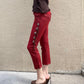 ISABEL MARANT FRINGED CAPRI PANTS