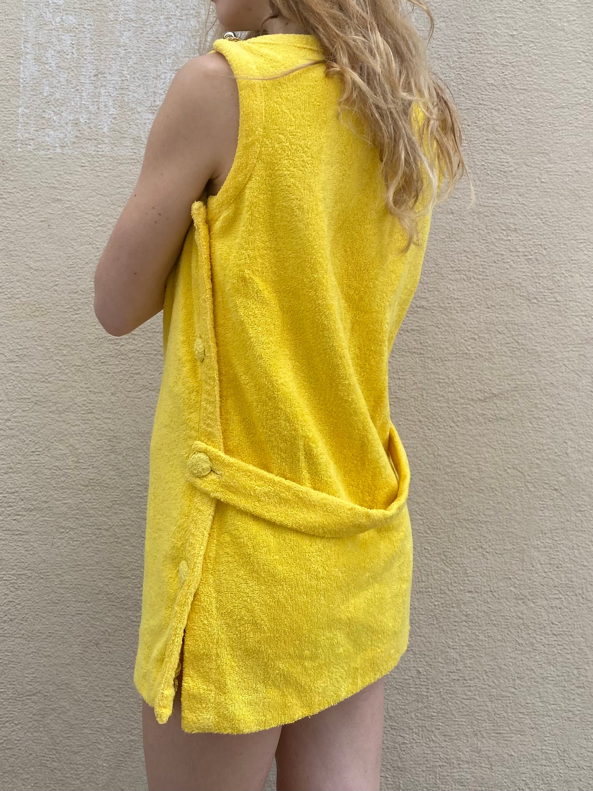 NINA RICCI SPORTSWEAR TOWEL DRESS