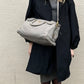 PRADA LIGHT GREY LEATHER BAG