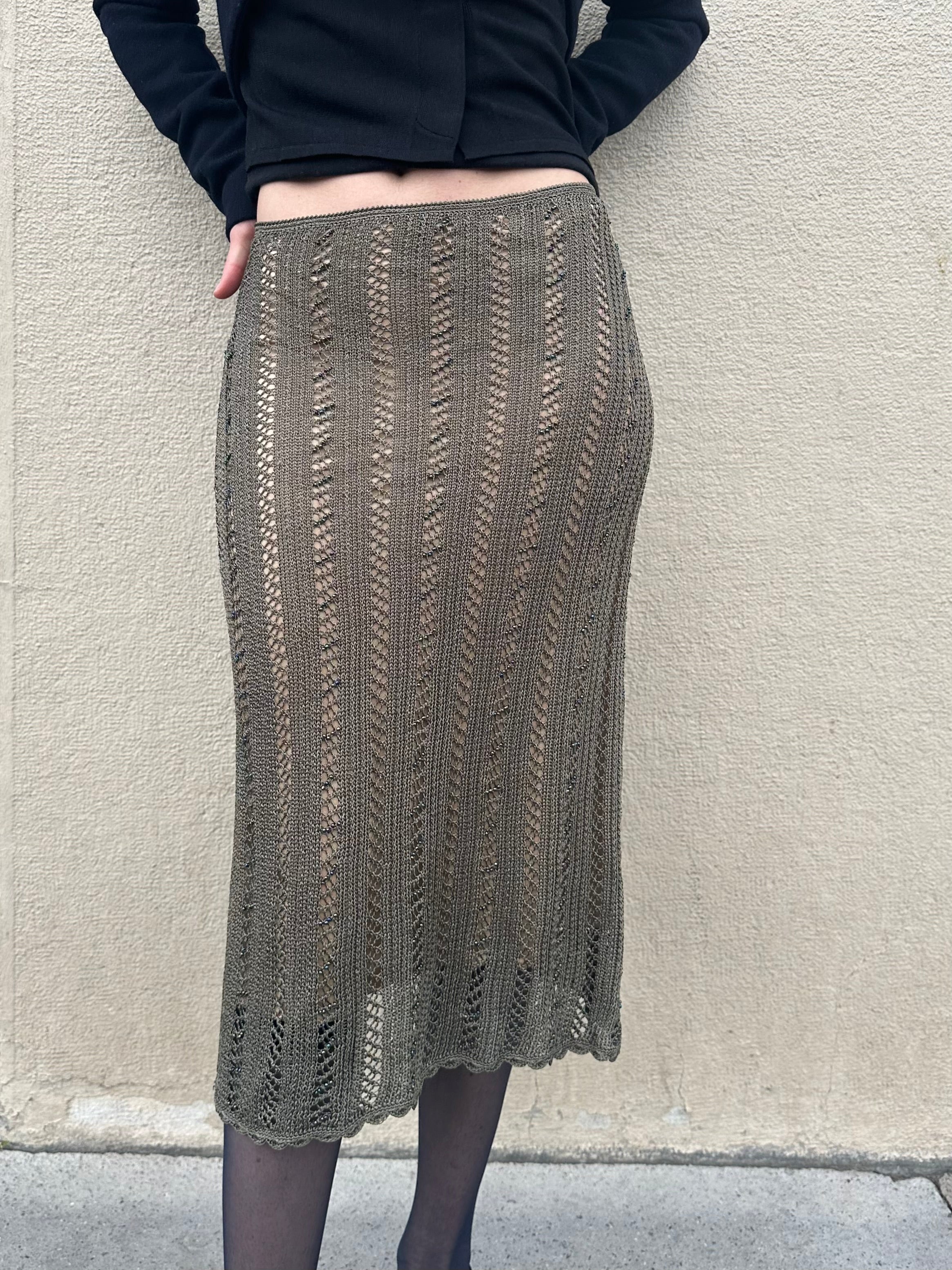 LA PERLA PERLE SKIRT