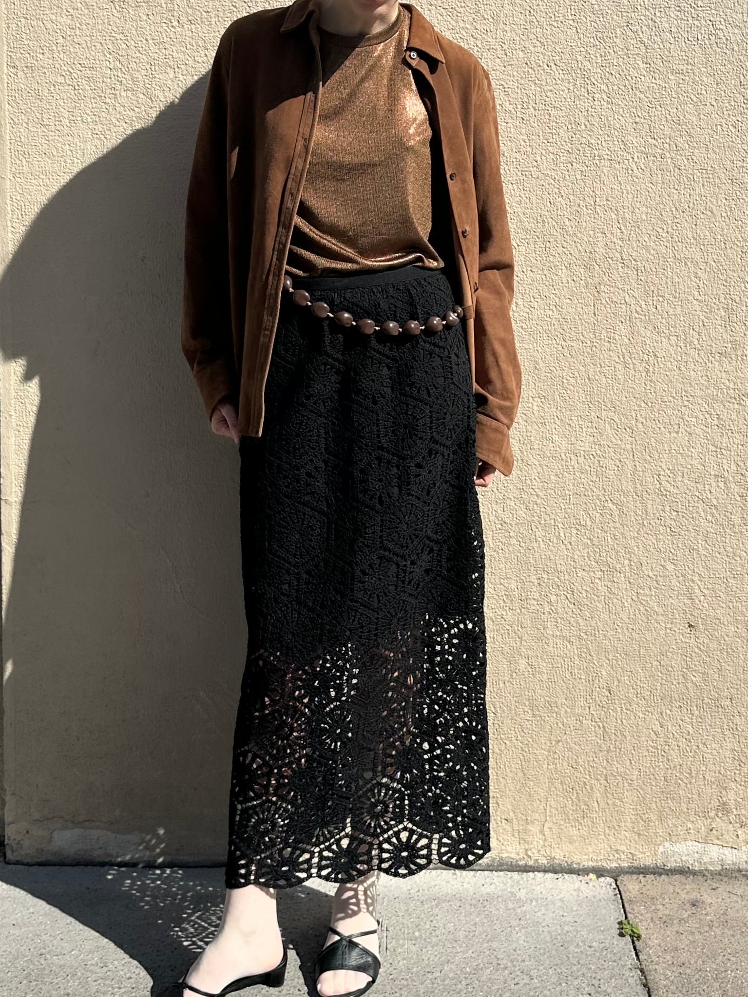 VINTAGE EMBROIDED SKIRT