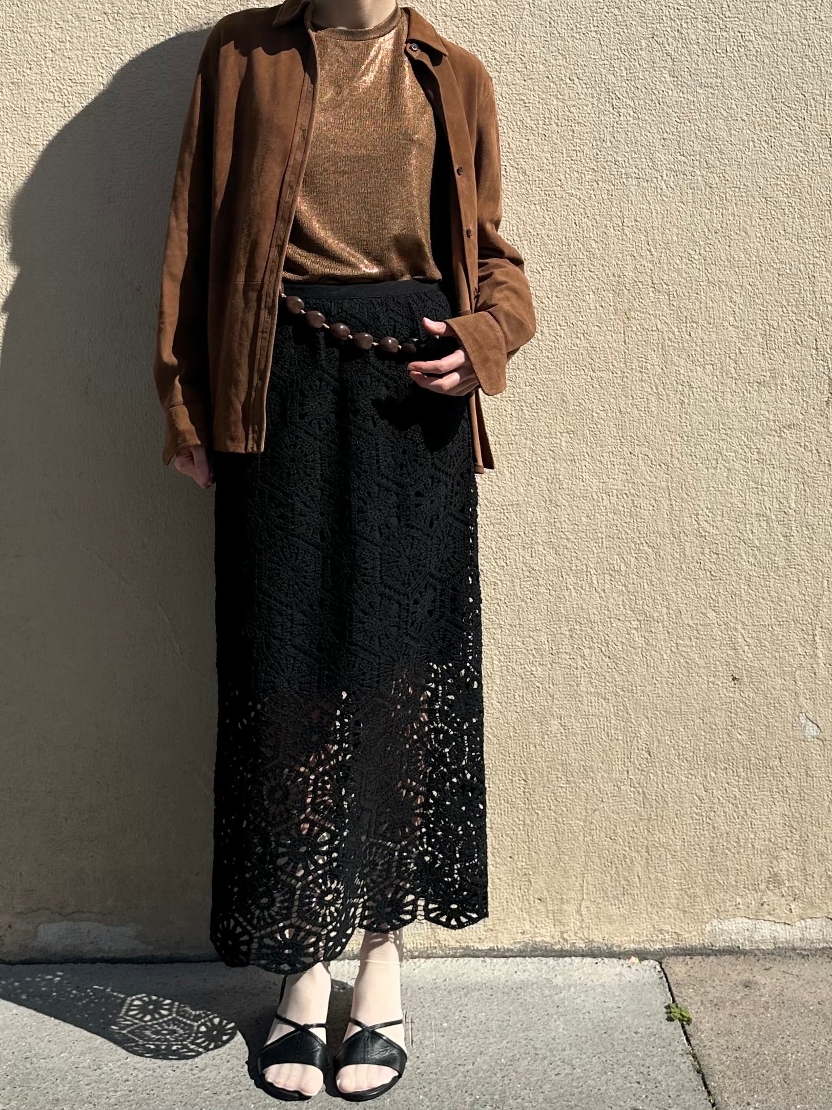 VINTAGE EMBROIDED SKIRT