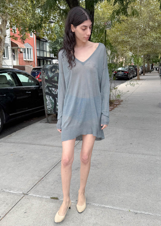Pier grey mesh dress