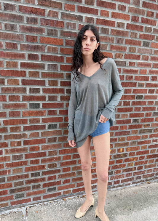 Pier grey mesh dress