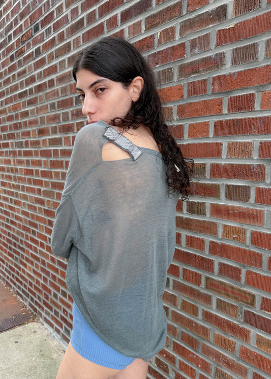 Pier grey mesh dress