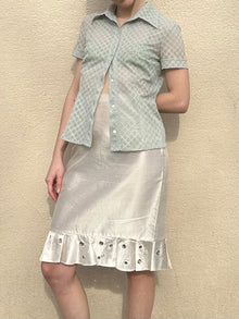 ANNA MOLINARI SILK SKIRT