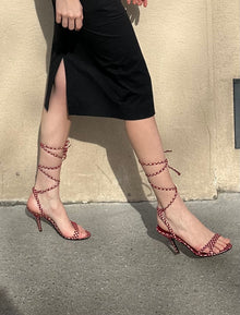 PIERRE HARDY LACE UP HEELS