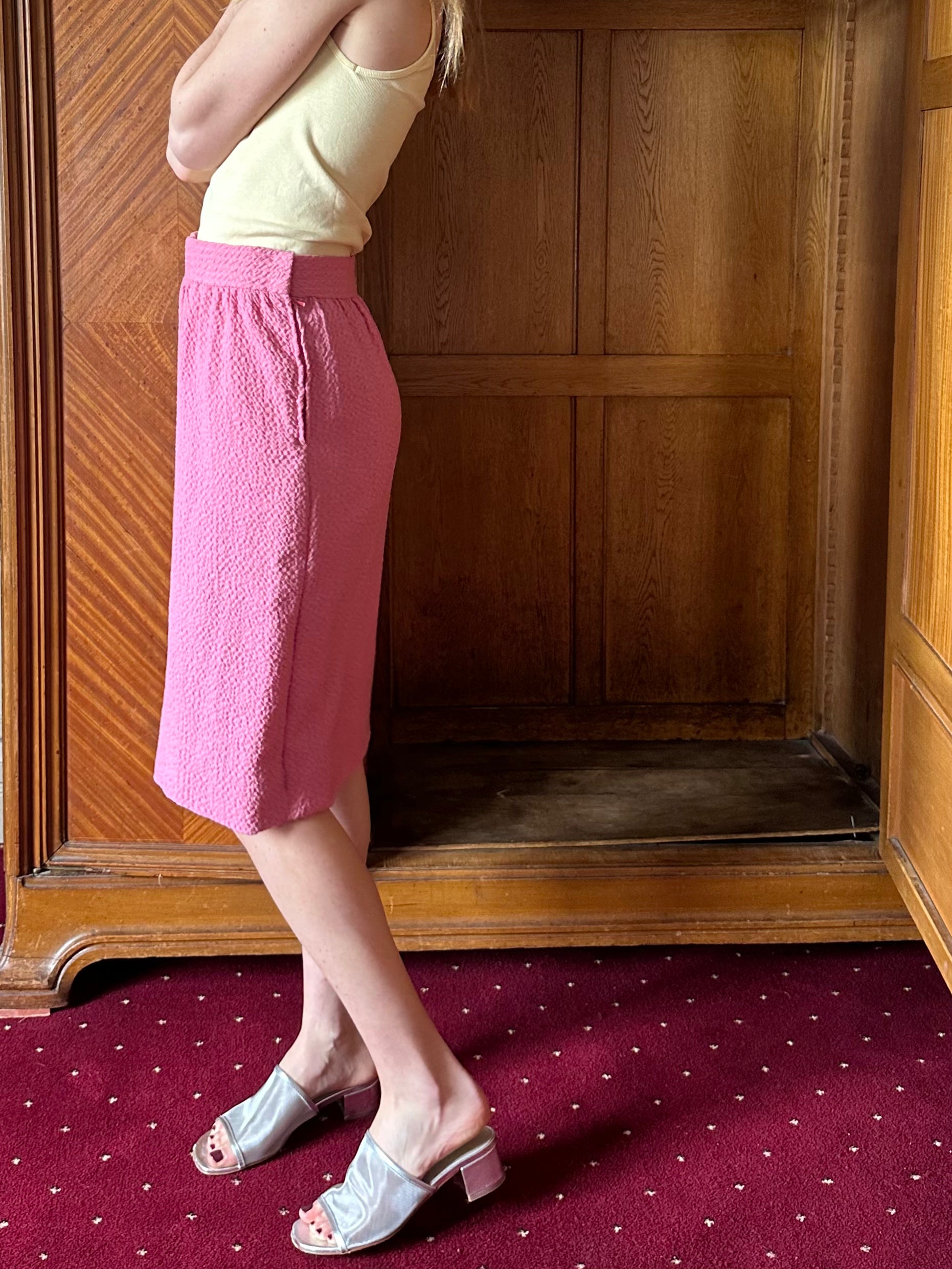CREPE SKIRT