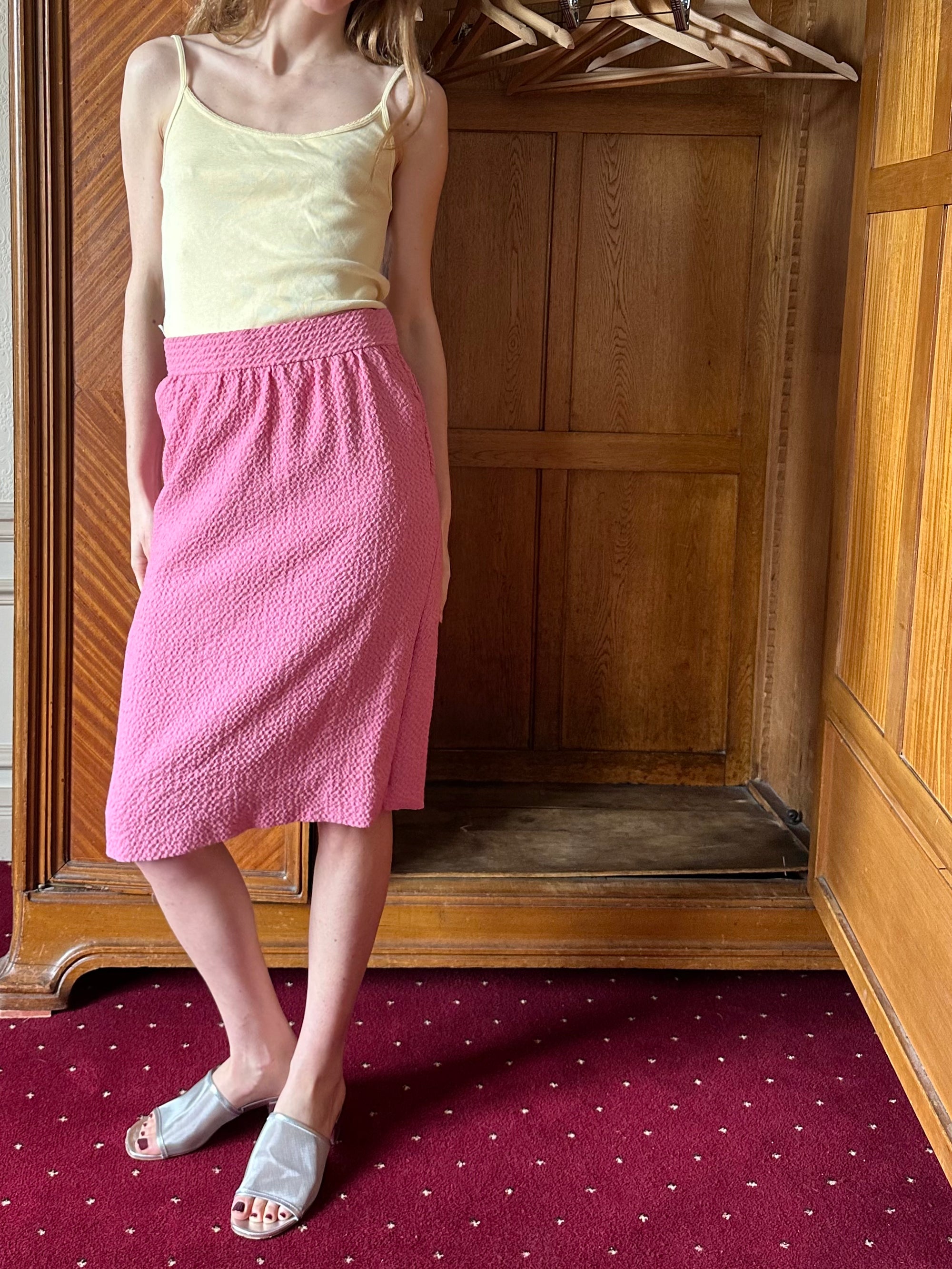 CREPE SKIRT