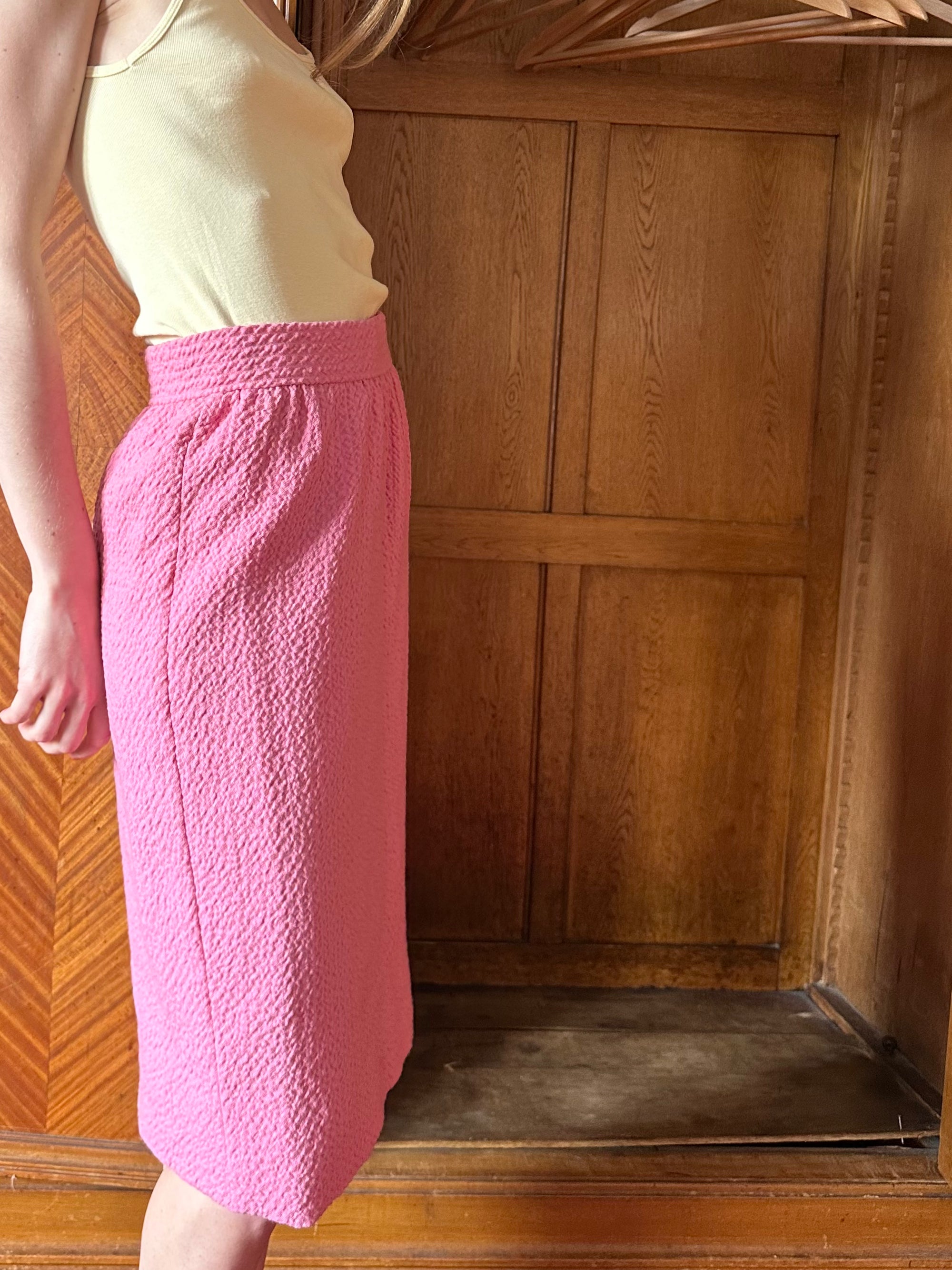 CREPE SKIRT