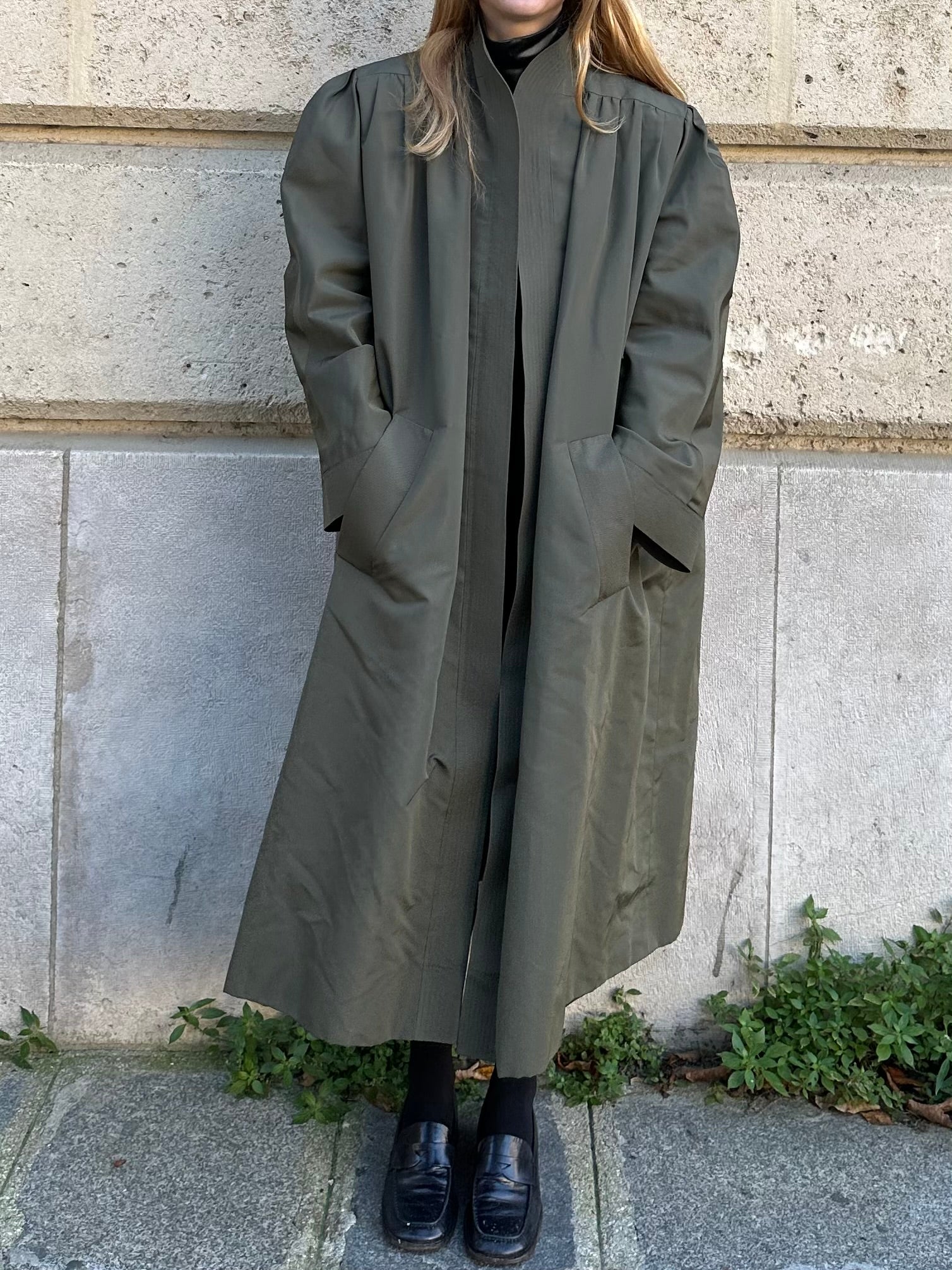 NINA RICCI 1980s TRENCH COAT