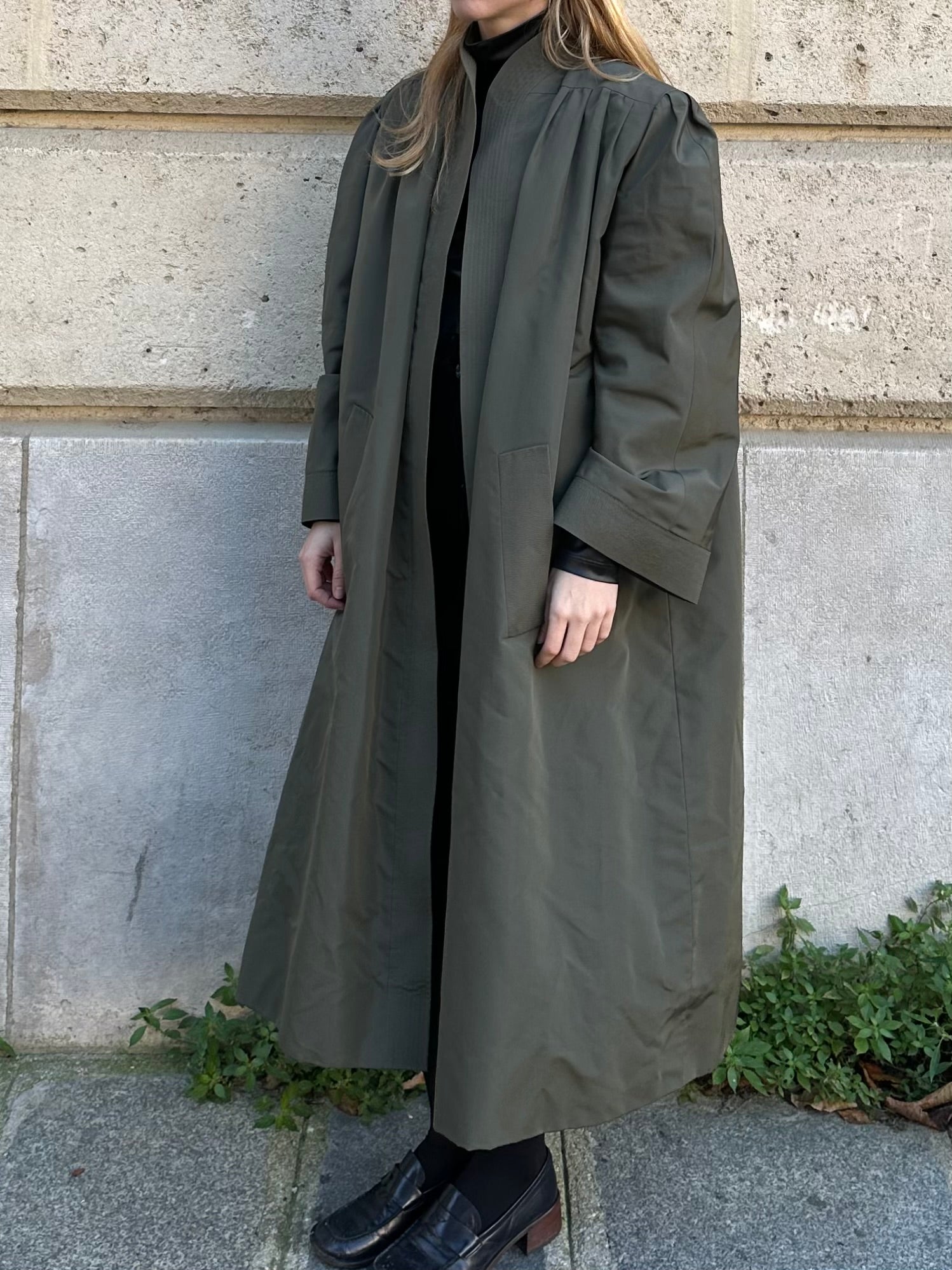 NINA RICCI 1980s TRENCH COAT