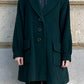 SAINT LAURENT 1980s WOOL COAT