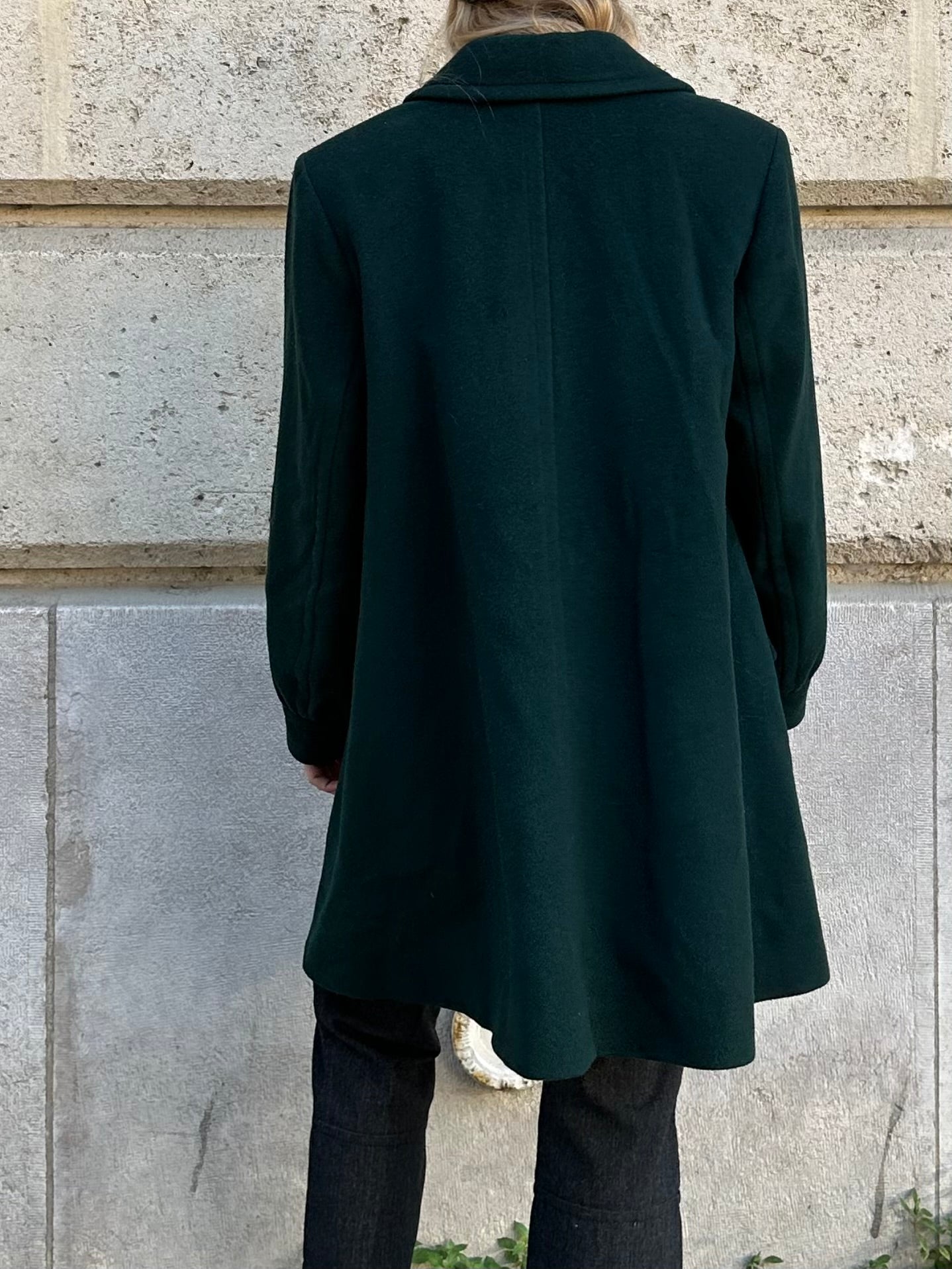 SAINT LAURENT 1980s WOOL COAT