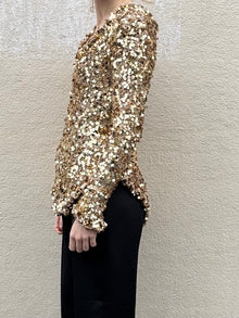 ANNA MOLINARI SEQUIN PARTY TOP 2000