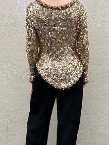 ANNA MOLINARI SEQUIN PARTY TOP 2000