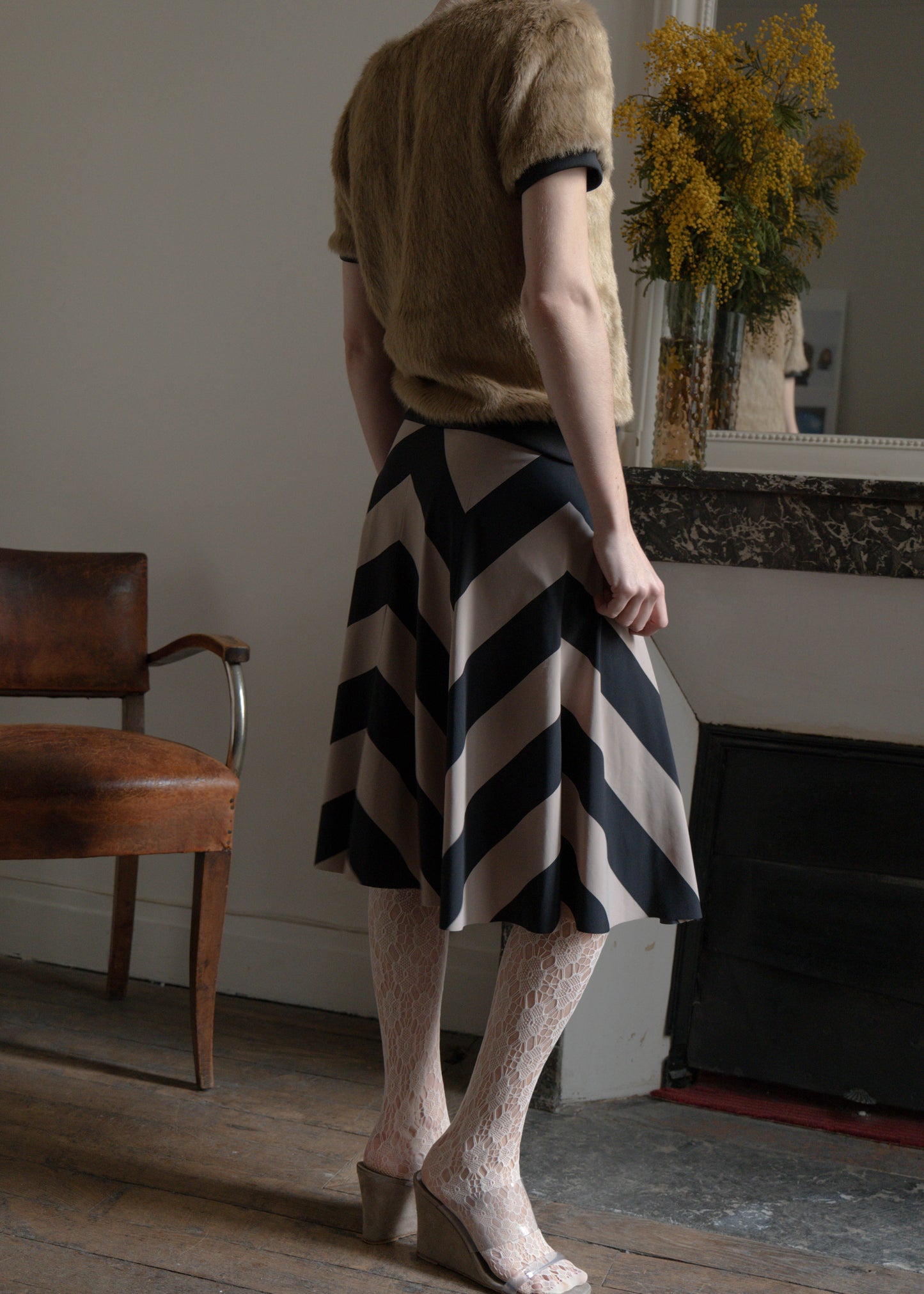 STRIPED SKIRT