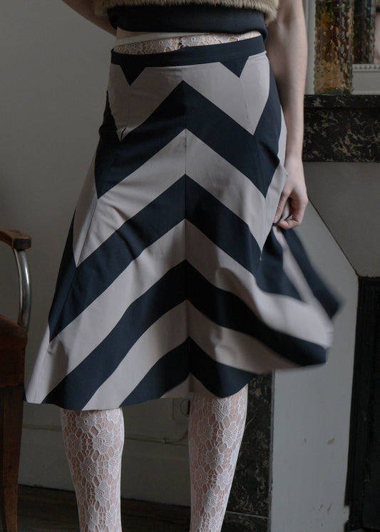 STRIPED SKIRT